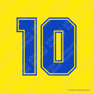 1992-94 Juventus Away Number #10 (Baggio) (HQ Repro) - Image 1