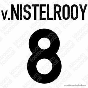 2000-01 PSV Eindhoven Home Name Set #8 van NISTELROOY (Repro)