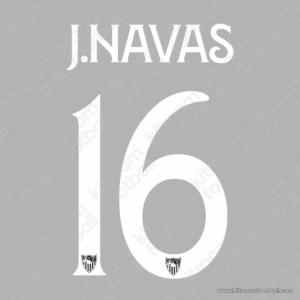 2020-23 Sevilla Cup Third Name Set #16 Jesus NAVAS (Repro)