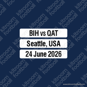 2026 Bosnia and Herzegovina FIFA World Cup Home Match Details MDT Patch vs Qatar (Repro) - Image 1