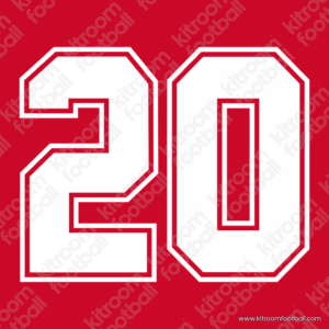 1990 Spain FIFA World Cup Home Number #20 (Manolo) (Repro) - Image 1