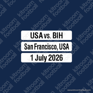 2026 Bosnia and Herzegovina FIFA World Cup Home Match Details MDT Patch vs USA (Repro) - Image 1