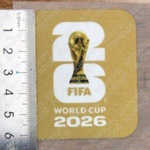 2026 FIFA World Cup Gold Previous Winners Patch (Kids Size) (HQ  Repro)