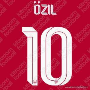 2019-20 Arsenal Cup Home Name Set #10 OZIL (Repro)
