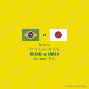 2026 Brazil FIFA World Cup Home Match Details MDT Patch vs Japan (Repro)