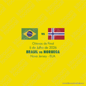 2026 Brazil FIFA World Cup Home Match Details MDT Patch vs Norway (Repro)