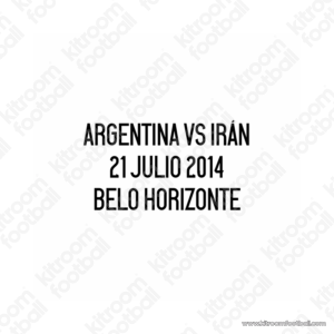 2014 Argentina FIFA World Cup Home Match Details MDT Patch vs Iran (Repro)