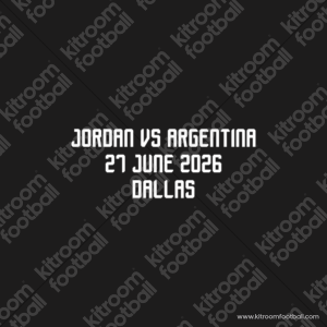 2026 Argentina FIFA World Cup Away Match Details MDT Patch vs Jordan (Repro) - Image 1