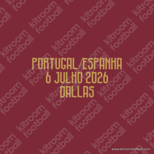 2026 Portugal FIFA World Cup Home Match Details MDT Patch vs Spain (Repro) - Image 1