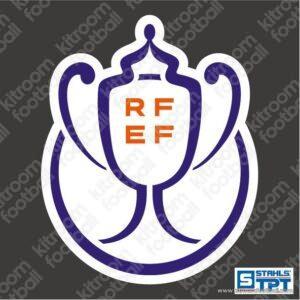 Official 2025-27 Copa de la Reina (Spain) Femenina Patch (TPT)