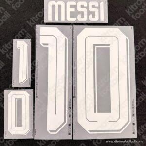 Official 2026 Argentina FIFA World Cup Away Name Set #10 MESSI  (DekoGraphics)