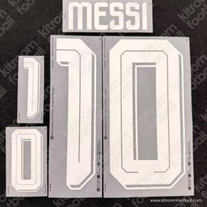 Official 2026 Argentina FIFA World Cup Away Name Set #10 MESSI (DekoGraphics) - Image 1