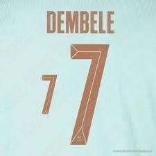 2026 France FIFA World Cup Away Name Set #7 DEMBELE (HQ Repro) - Image 1