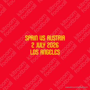 2026 Spain FIFA World Cup Home Match Details MDT Patch vs Austria (Repro)
