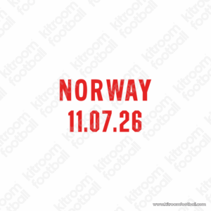 2026 England FIFA World Cup Home Match Details MDT Patch vs Norway (Repro) - Image 1