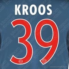 2013-14 Bayern Munich Third Name Set #39 KROOS (Repro)