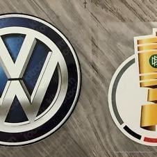 2017-19 Bundesliga DFB POKAL + VW Patch (HQ Repro) - Image 1