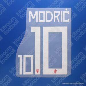 2026 Croatia FIFA World Cup Away Name Set #10 MODRIC (HQ Repro) - Image 1