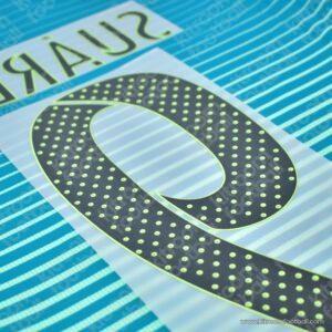2016-17 Barcelona Third Name Set #9 SUAREZ (HQ Repro) - Image 2