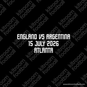 2026 Argentina FIFA World Cup Away Match Details MDT Patch vs England (Repro) - Image 1