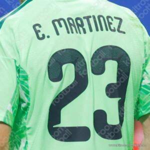 2026 Argentina FIFA World Cup Goalkeeper Name Set #23 Dibu MARTINEZ [Black] (Repro)