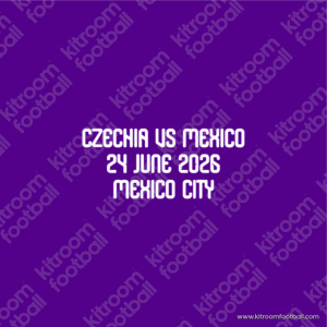2026 México FIFA World Cup Away Match Details MDT Patch vs Czech Goalkeeper Version (Repro) - Image 1