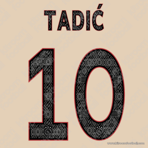 2022-23 Ajax Third Name Set #10 TADIC (Repro) - Image 1