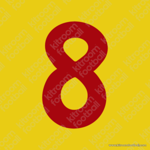 1991-93 Arsenal Away Number #8 (Repro)