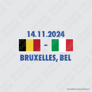2024 Italy Friendly Away Match Details MDT Patch vs Belgium (Repro) - Image 1