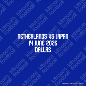 2026 Japan FIFA World Cup Home Match Details MDT Patch vs Netherlands (Repro)