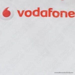 2006-07 Olympiacos Away Sponsor VODAFONE Patch (Repro)