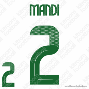 2024 Algeria Home Name Set #2 MANDI (Repro)