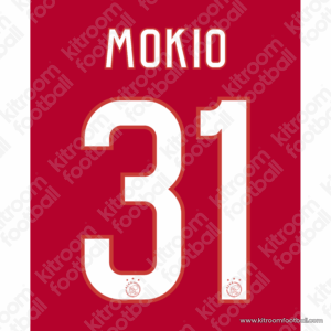 2024-25 Ajax Home Name Set #31 MOKIO (HQ  Repro)