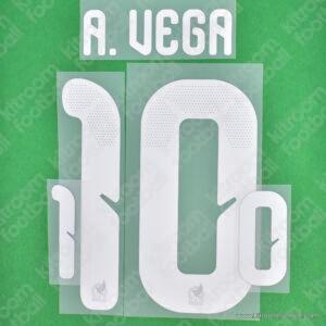 2026 México FIFA World Cup Home Name Set #10 Alexis VEGA (HQ Repro)