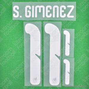 2026 México FIFA World Cup Home Name Set #11 Santiago JIMENEZ (HQ Repro)