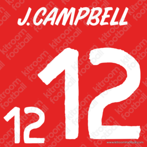 2021-22 Costa Rica Home Name Set #12 Joel CAMPBELL (Repro)