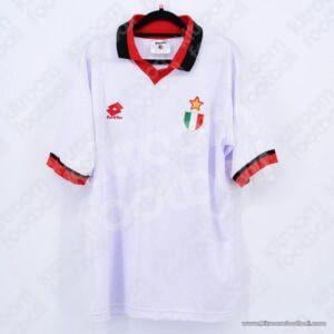 Official 1993-94 AC Milan UEFA Champions League Away Shirt (Lotto) (Size XL)