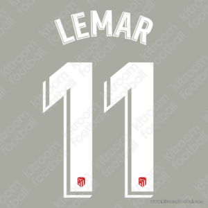2018-23 Atletico Madrid La Liga Home Name Set #11 LEMAR (HQ Repro)
