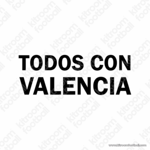 Official 2024-25 Sevilla Home Sponsor Patch TODOS CON VALENCIA