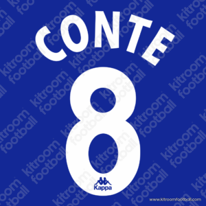 1995-96 Juventus Away Name Set #8 CONTE (Repro)