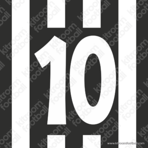 1995-96 Juventus Cup Home Away Third Number #10 (Del Piero) (Repro)
