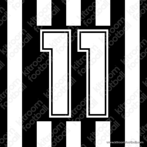 1989-90 Juventus Home Number #11 (Schillaci) (Repro) - Image 1