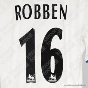 2004-06 Chelsea Premier League Away & Third Name Set #16 ROBBEN (HQ Repro) - Image 1