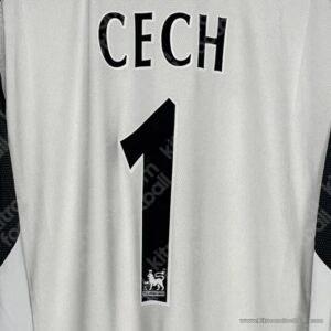 2004-06 Chelsea Premier League Goalkeeper Name Set #1 CECH [Black] (HQ  Repro)