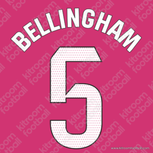 2026-27 Real Madrid La Liga Third Name Set #5 BELLINGHAM (HQ  Repro)