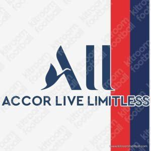 2019-20 PSG UEFA Champions League Third Sponsor Patch ALL Accor Love Limitless (Repro)