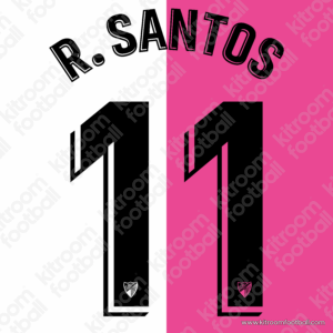 2018-20 Malaga CF La Liga Third Name Set #11 Renato SANTOS (Repro)