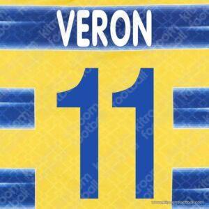 1998-99 Parma Home Name Set #11 VERON (Repro)