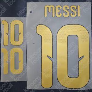 MESSI #10 Name Set - Argentina 2026 Farewell (HQ Repro)