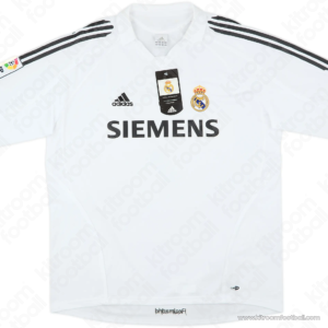 Official Adidas Real Madrid 2005-06 Home Shirt La Liga RONALDO #9 - Size XXL - Image 2